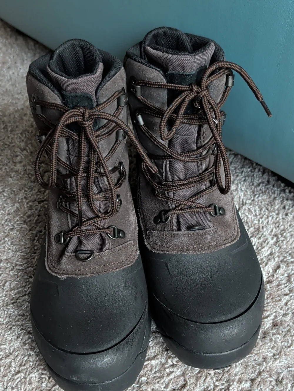 The North Face Men's Brown/Black Waterproof Winter Boots IN BOX US 11